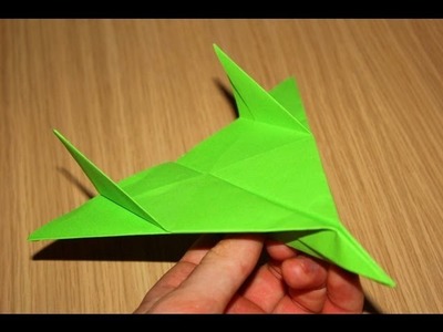 Avião de papel - (Voa muito. Testado)