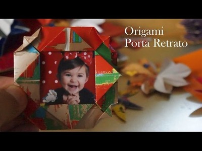 Como fazer um Porta retrato de ORIGAMI - Picture Frame Folder