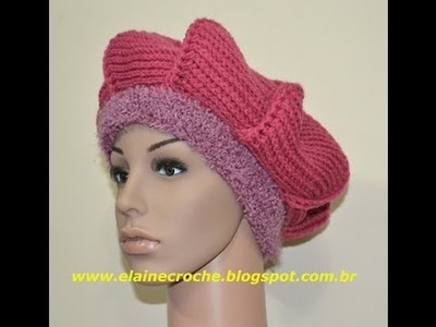 CROCHE - BOINA RELEVO 2013