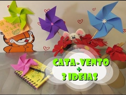 DIY.: Cata-Vento + 3 idéias