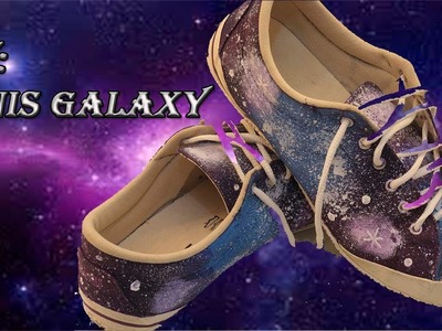 DIY Tênis Galaxy
