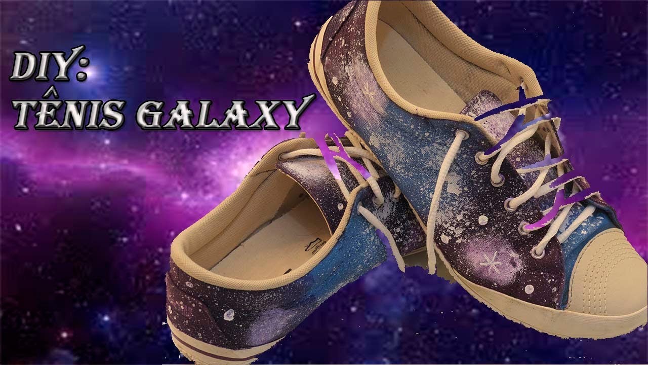 DIY Tênis Galaxy