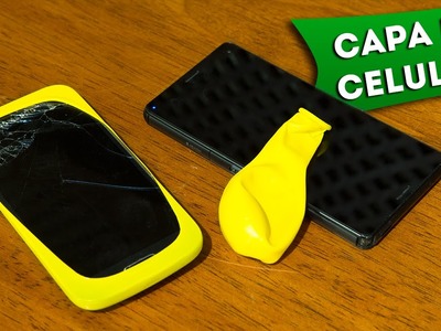 Faça Você Mesmo uma Capa para Celular - DIY: How to a Easy Cover For Cell