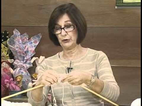 ARTE BRASIL -- CLAUDIA MARIA -- PELERINE TIFFANY EM TRICÔ (01.04.2011 - Parte 1 de 2)