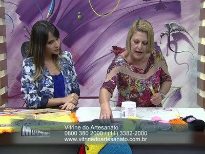 Mulher.com 25.09.2014 - Bordado Agulha Magica Ursinho por Tânia Silva - Parte 2