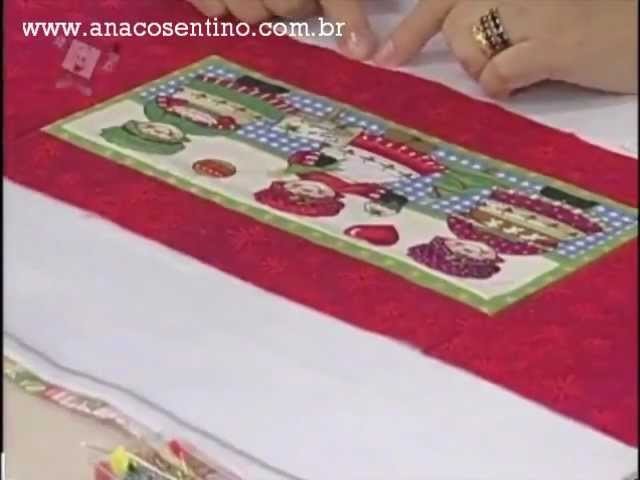 Patchwork Ana Cosentino: Jogo Americano Natal