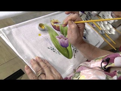 Aprenda a fazer a pintura em tecido