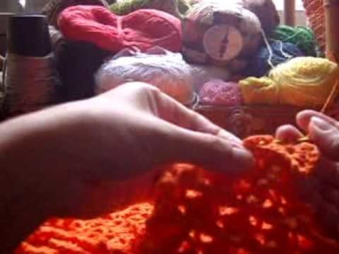 Crochê: Bolsa em Ponto Escama com Picô - 05.05