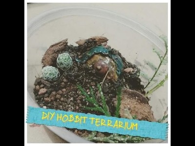 DIY Mini Hobbit Terrarium - (Eng sub)