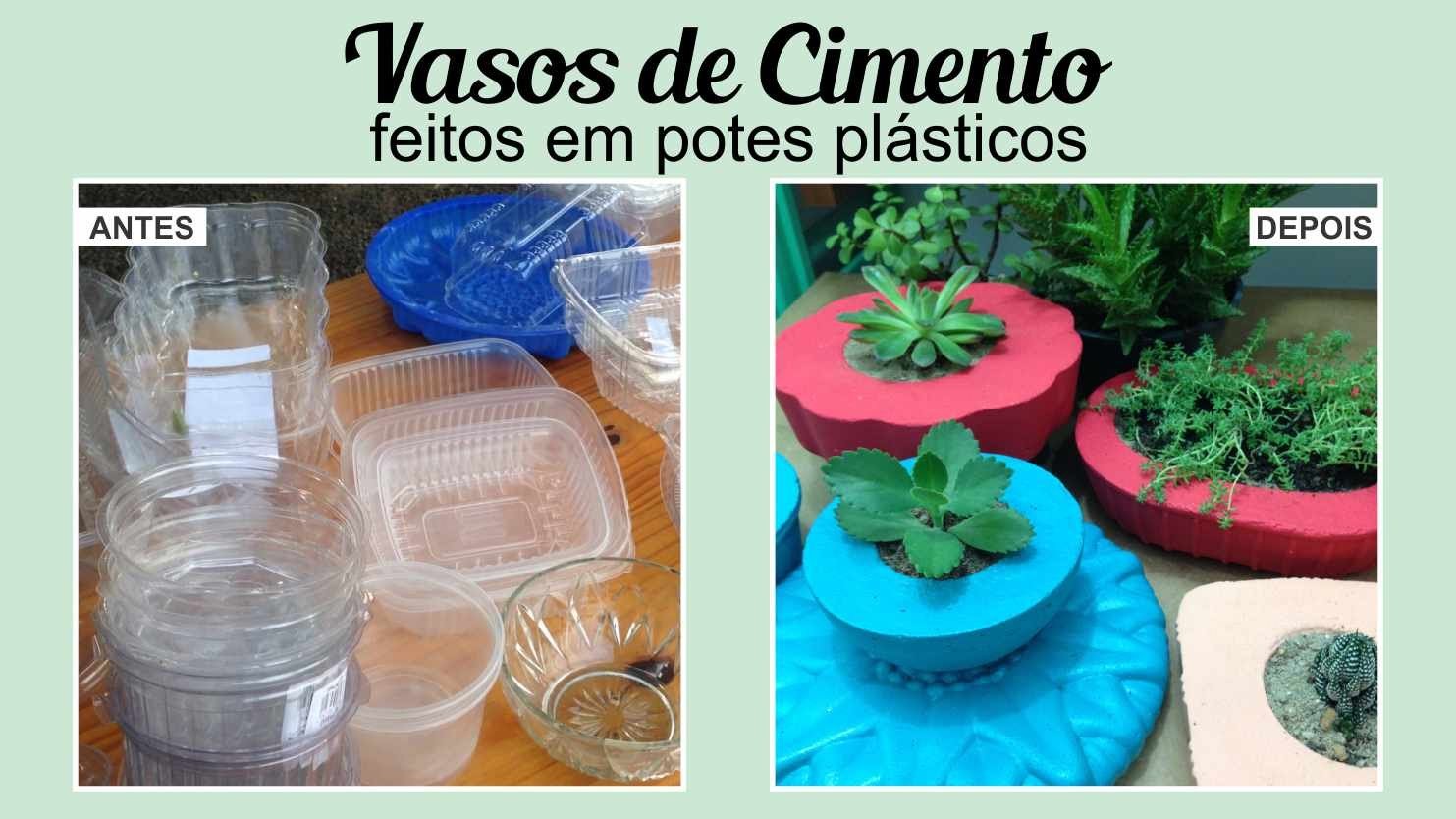Vasos de Cimento