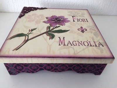 Caixa Fiore Magnolia By Livia Fiorelli