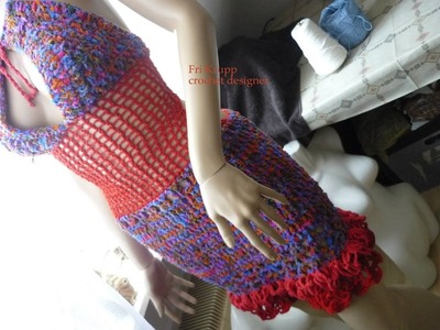 Crochet Dress Third Person , Häkelkleid, Vestido de croche "Terceira Pessoa" skirt, Rock, Mode