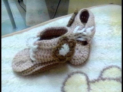 Zapatitos a crochet para bebe de varios modelos