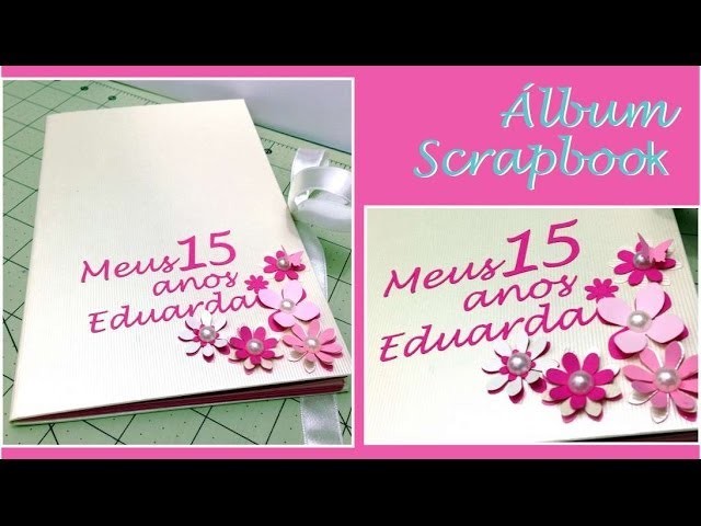 Álbum Scrapbook - Capa dura