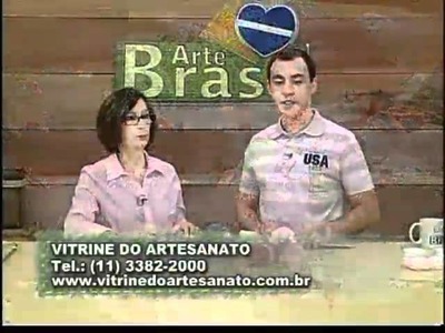 ARTE BRASIL - CLAUDIA MARIA - SAPATINHO DE BEBÊ EM TRICÔ (31.10.2011)