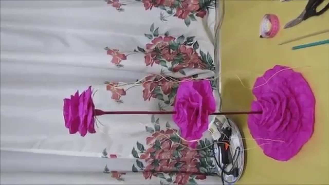 Centro de Mesa, Rosas Pink - 15 Anos ou Casamento