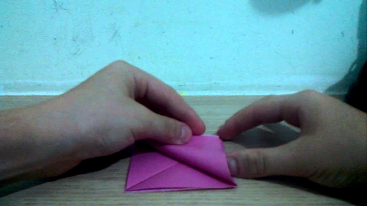 Como fazer um coração de origami
