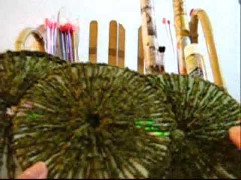 Crochê Tradicional - Bolsa de CDs Estruturada - Parte 08