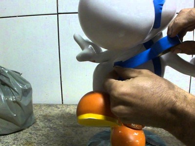 Como resinar papercraft - parte 26 - overdosegamer.blogspot.com.br