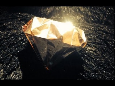 Diamante de origami - 3D Diamond ダイヤモンド