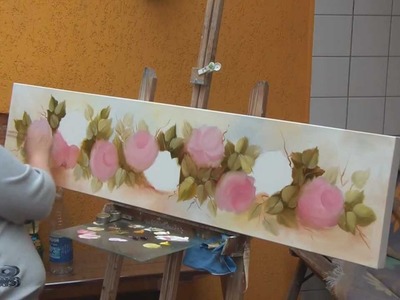 Professora Nura - Pintura a Óleo rosas 2011