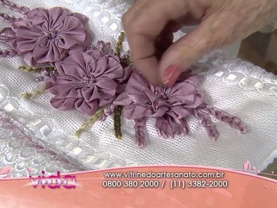 Saiba como fazer um lindo bordado da flor camélia!