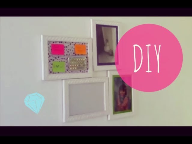 DIY: Como fazer porta retrato divertido - Decoração de quartos