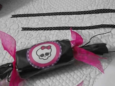 DIY: Lembrancinhas  de aniversário Monster High