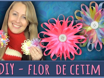 Flor de Cetim =DiY