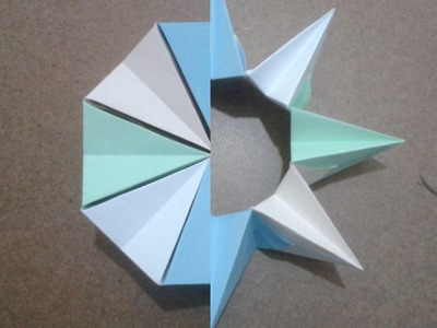 Origami Circulo mágico - Não é um tutorial