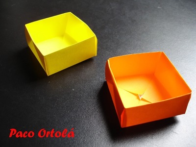 Origami ou dobradura - Caixinha