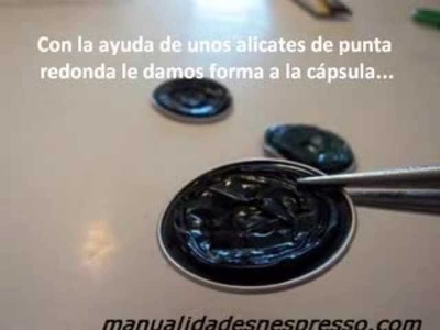 Pasador con cápsulas Nespresso