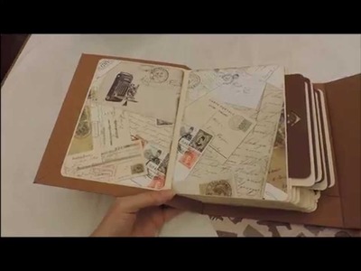 Scrapbook - Álbum viagens - Atelier Bela Arteira