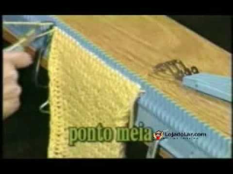 Tricotar Máquina de Fazer Tricô (Parte 1)