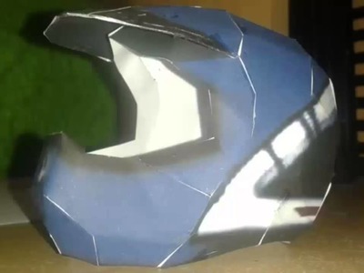CAPACETE PAPERCRAFT - GTA San Andreas - Papercraft Helmet