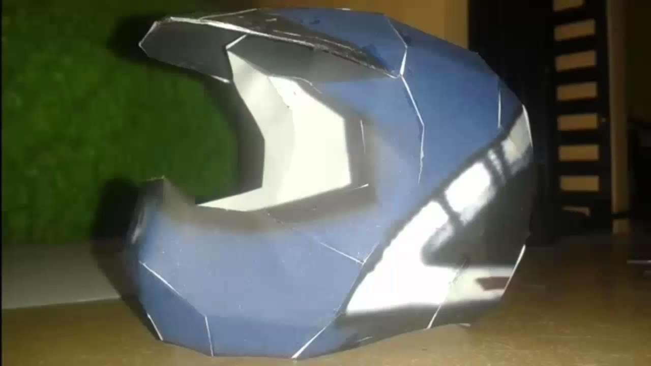 CAPACETE PAPERCRAFT - GTA San Andreas - Papercraft Helmet