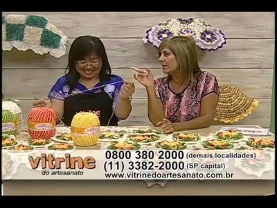 Flores com Cristina Luriko - Vitrine do Artesanato na TV