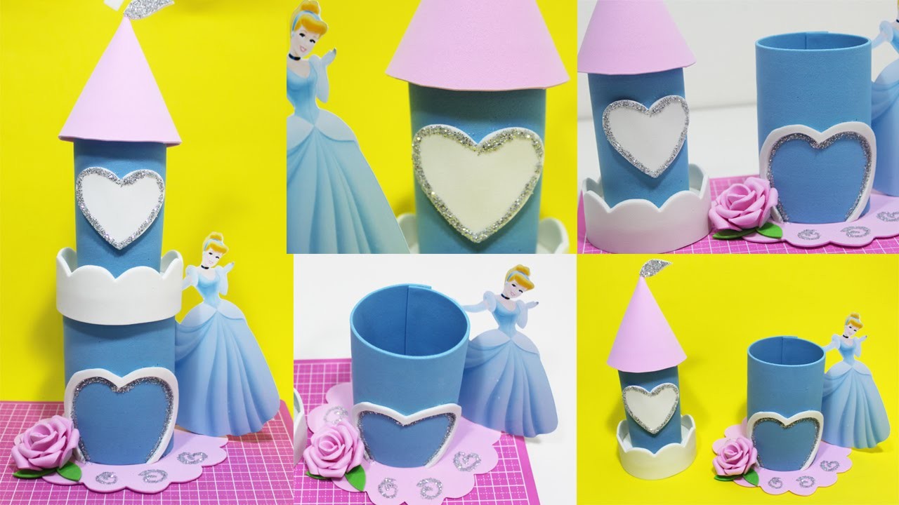Artesanato Eva Como Fazer Lembrancinha Castelo Princesa Aparador Hall De Entrada Apartamento ~ Artesanato Eva Como Fazer Lembrancinha Castelo Princesa