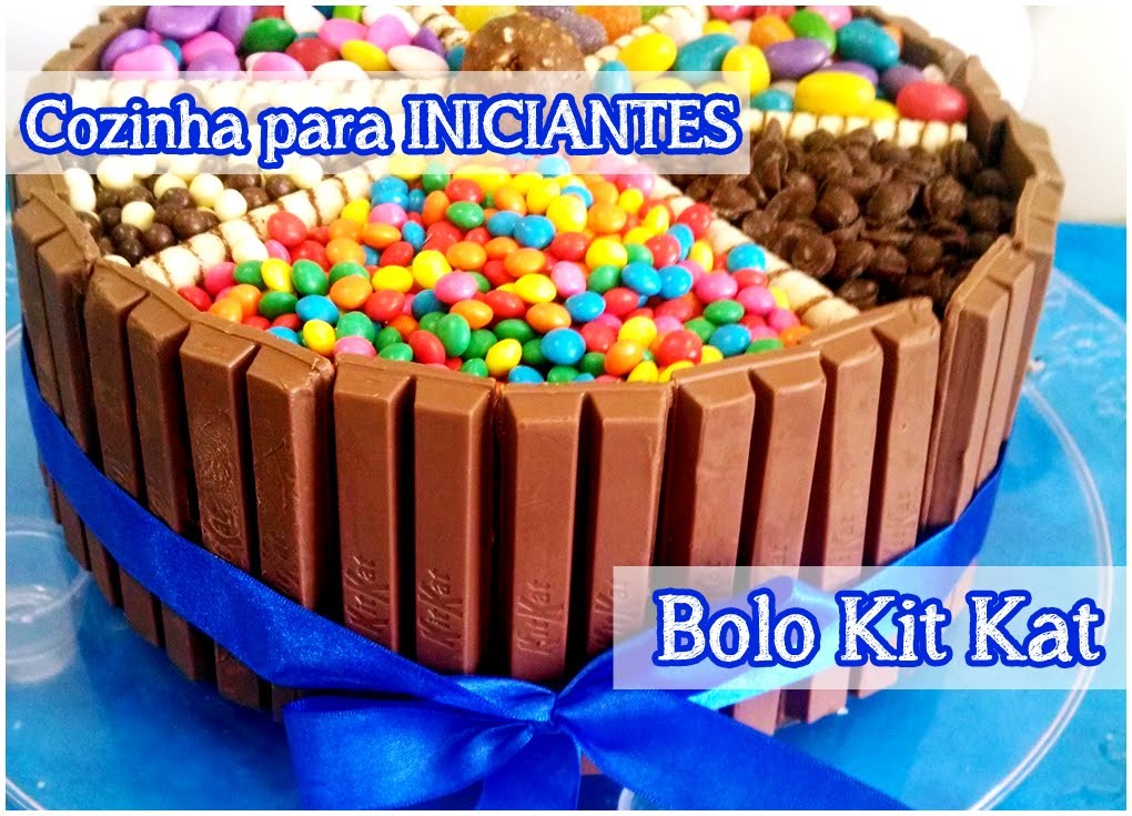 Bolo Kit Kat: Cozinha para Iniciantes | Dicas para Festas #tododia28