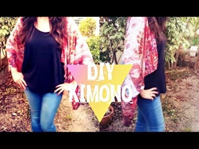 DIY - Kimono - Tutorial: How to make a kimono