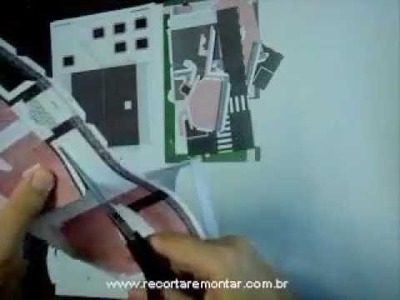 Recortar e Montar Papercraft - Miniatura HS001 - Video 1 - Recortando.wmv