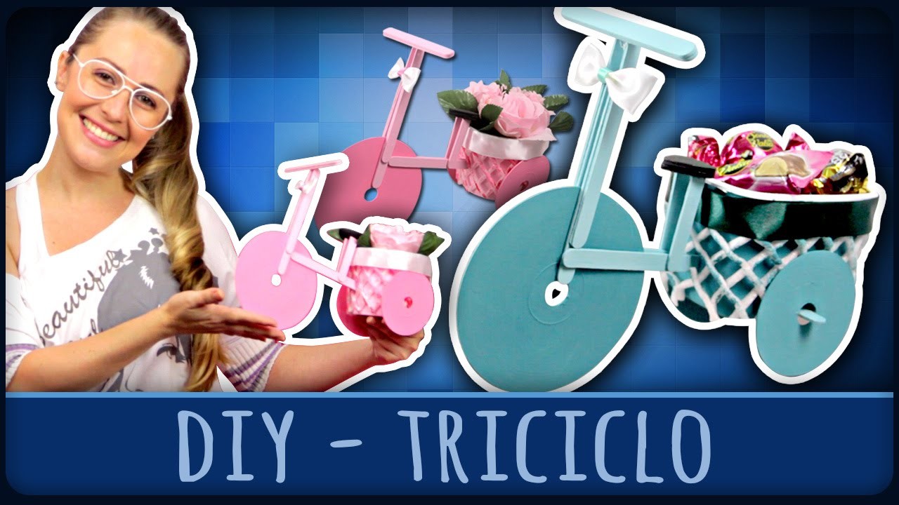 Triciclo - Ideia para a Páscoa =DiY