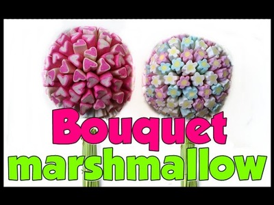 Como fazer um bouquet de marshmallow para damas e noivas