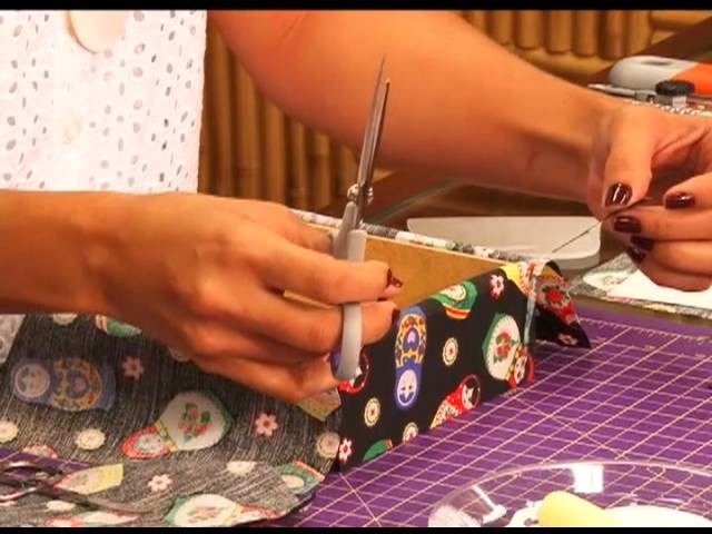 Fazendo Arte - forração em tecido (26.09.13)