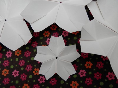 Origami flor de cerejeira - Sakura 2