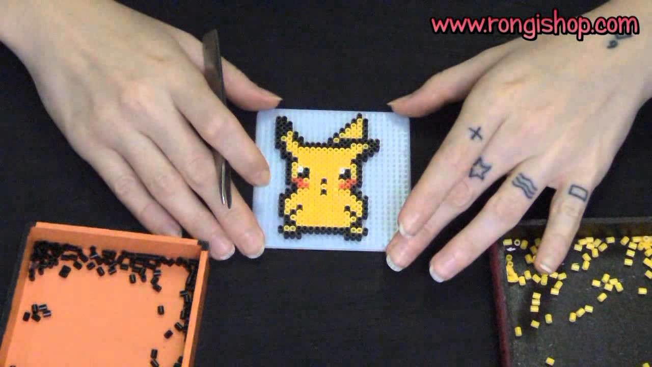 Pixel Art: como fazer um Pikachu em 8 bit (beads)