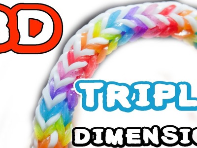 Pulseira 3D Triple Dimension - Tutorial- PT.PT PT.BR