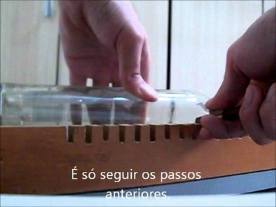 Como cortar garrafas de vidro utilizando resistência elétrica - 02 - Diego Osti.