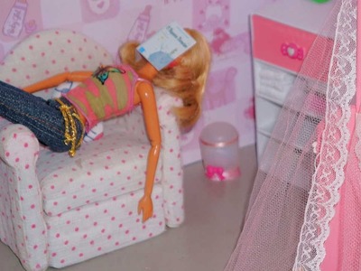 Como fazer uma poltrona para boneca Monster High, Pullip, Barbie e etc