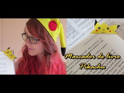 D.I.Y. Marcador de Livro Pokemon - Pikachu